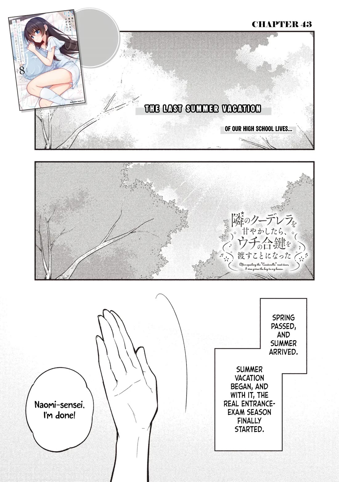I Spoiled the Kuudere Next to Me and Gave Her the Key to my Home Chapter 43 page 2 - Chapter 43: 43