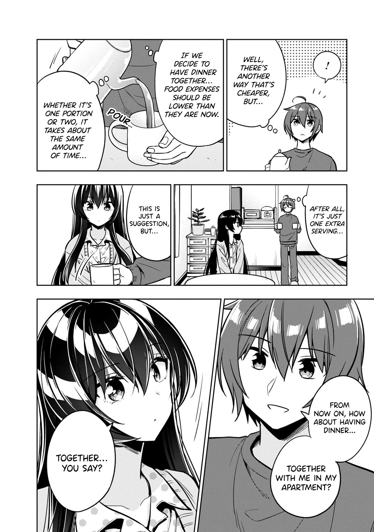 I Spoiled the Kuudere Next to Me and Gave Her the Key to my Home Chapter 5 page 13 - Chapter 5