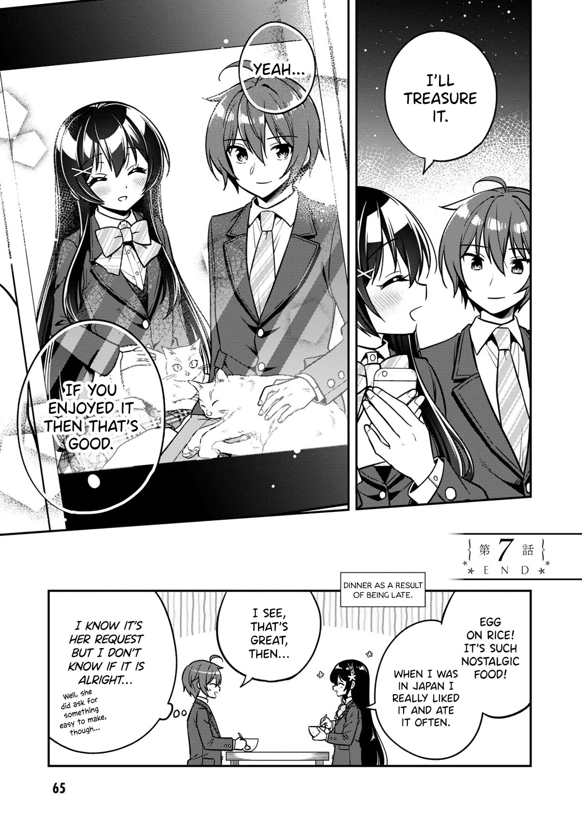 I Spoiled the Kuudere Next to Me and Gave Her the Key to my Home Chapter 7 page 30 - Chapter 7