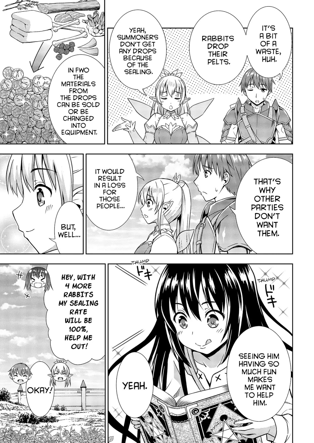I Started As Summoner In VRMMO Chapter 1 page 15 - Chapter 1: 1st Summon: I became a summoner!