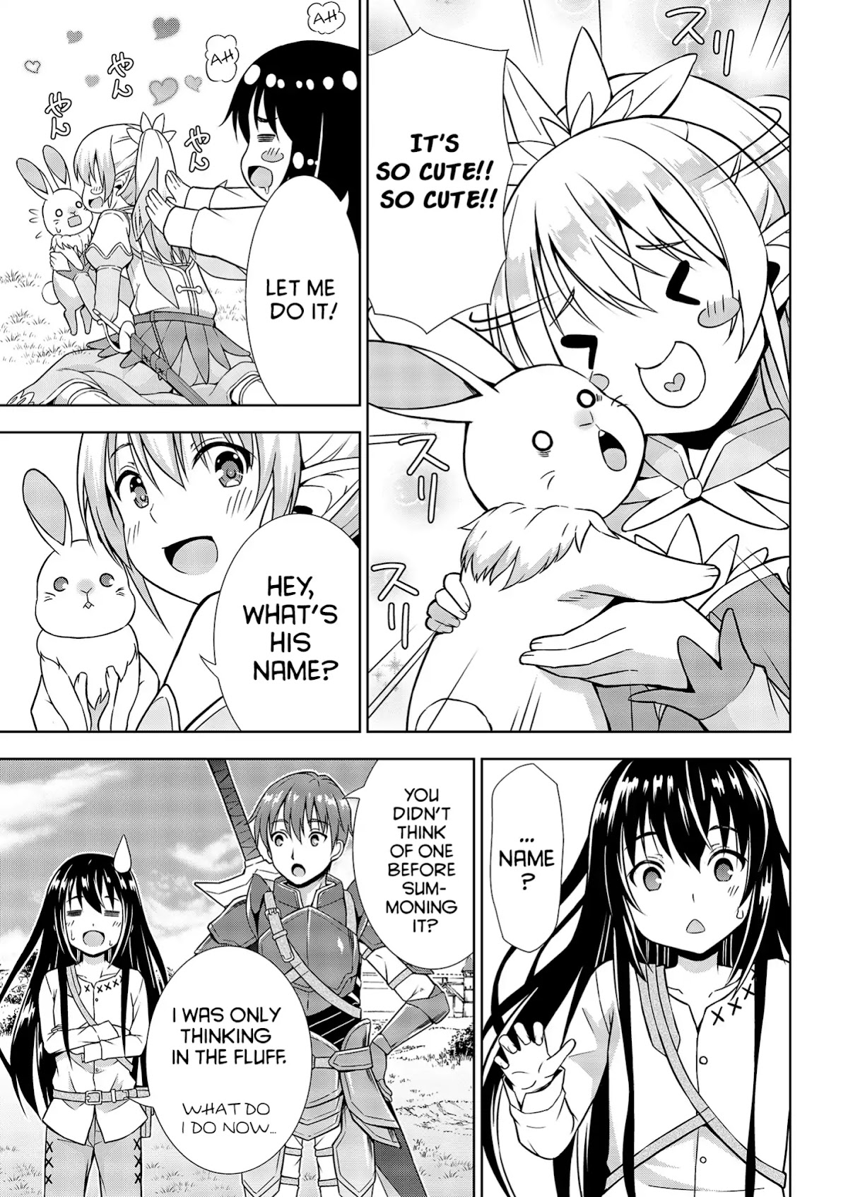 I Started As Summoner In VRMMO Chapter 1 page 19 - Chapter 1: 1st Summon: I became a summoner!