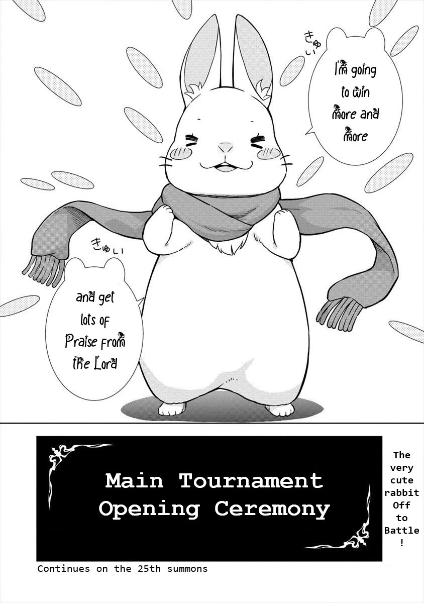 I Started As Summoner In VRMMO Chapter 24 page 28 - Chapter 24: Rabbit, stand your ground!