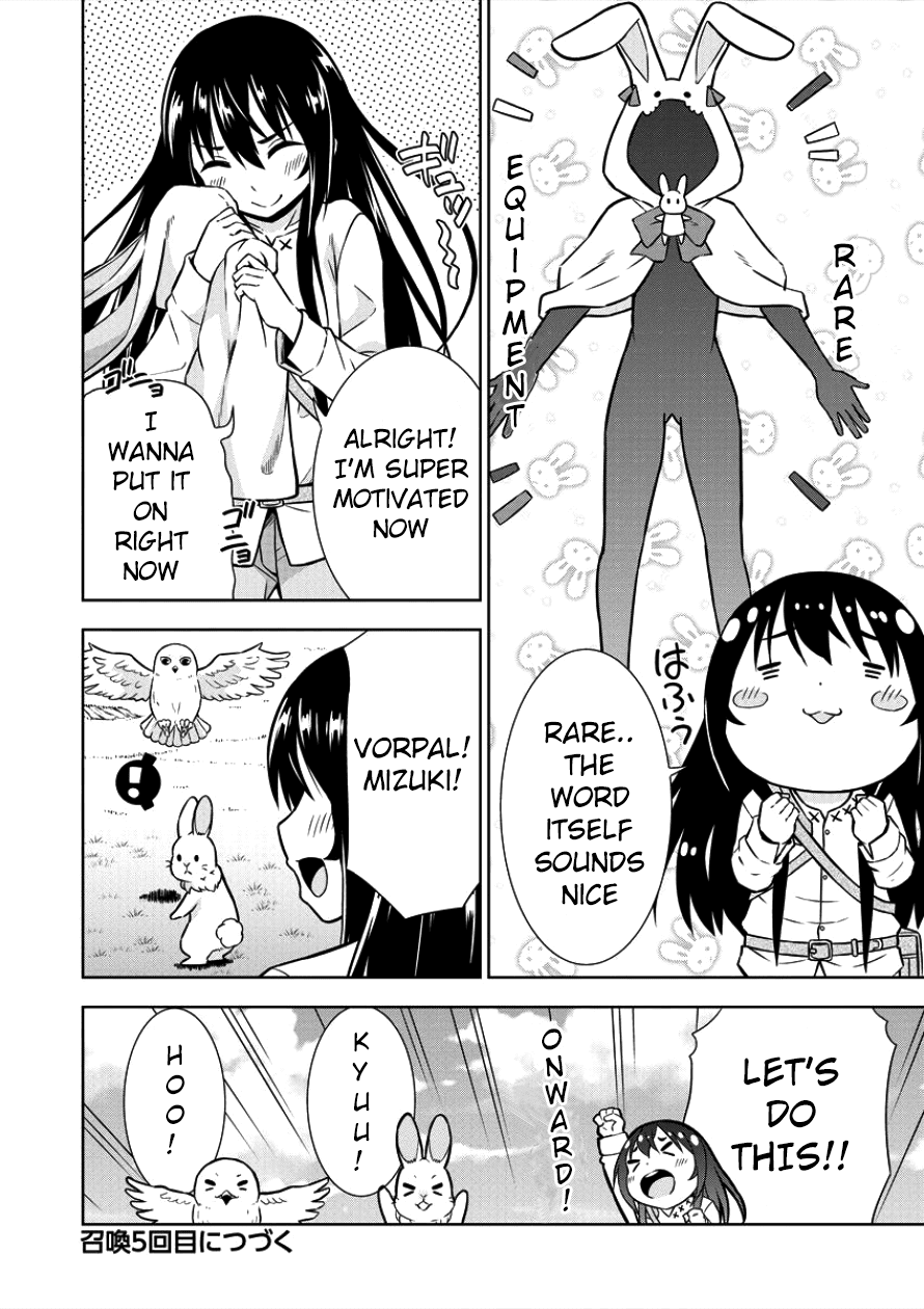 I Started As Summoner In VRMMO Chapter 4 page 24 - Chapter 4: 4th Summon: Summons Gather!