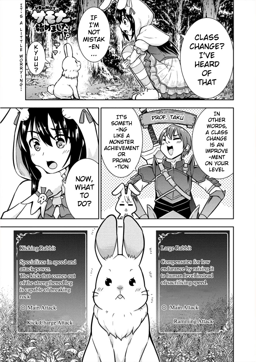 I Started As Summoner In VRMMO Chapter 8 page 1 - Chapter 8: 8th Summon: Summoner's Encounter!
