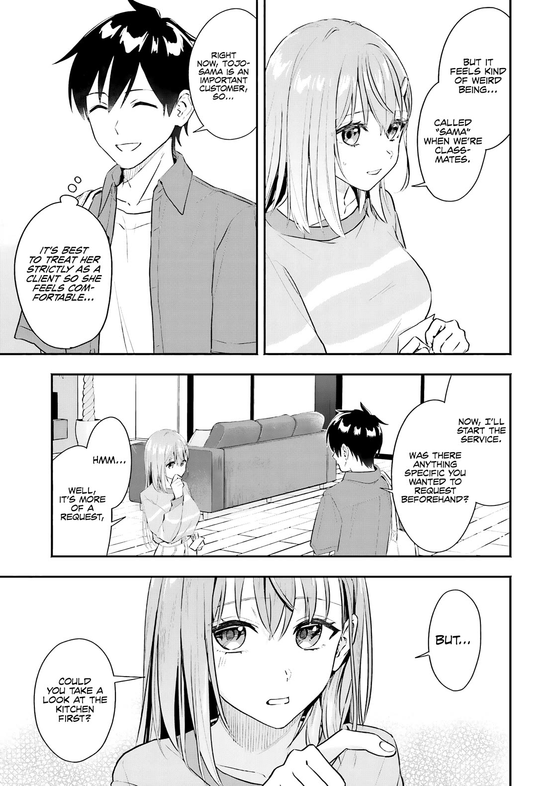I Started Working a Housekeeping Job and Ended up Being Liked by the Family of the Most Beautiful Girl in School Chapter 1 page 29 - Chapter 1