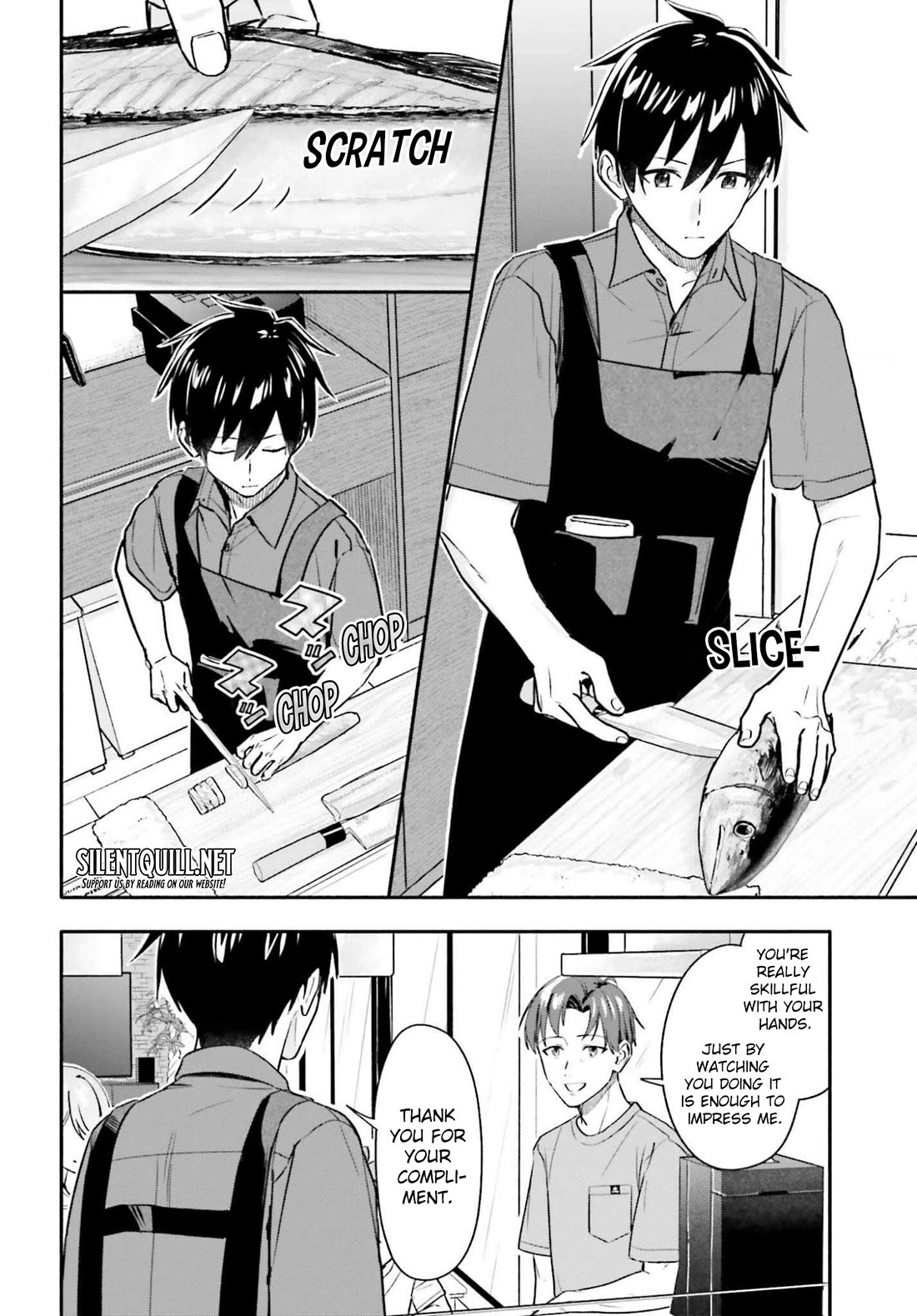 I Started Working a Housekeeping Job and Ended up Being Liked by the Family of the Most Beautiful Girl in School Chapter 10 page 9 - Chapter 10