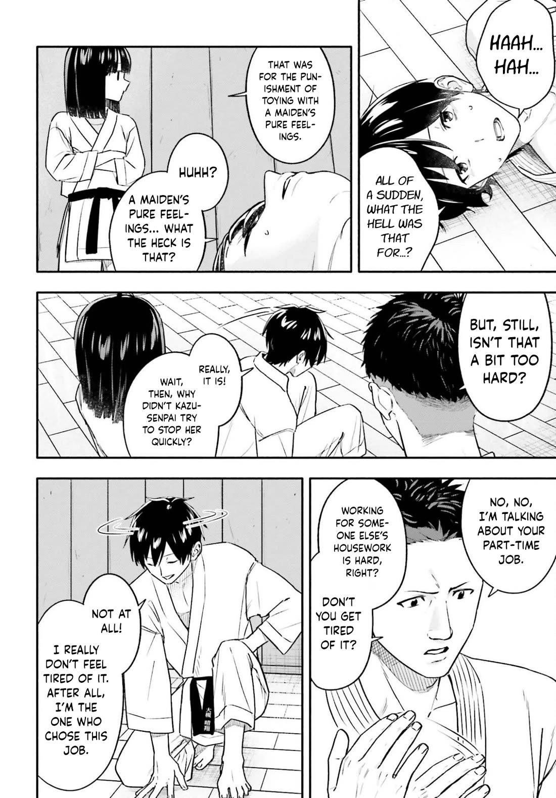 I Started Working a Housekeeping Job and Ended up Being Liked by the Family of the Most Beautiful Girl in School Chapter 12 page 17 - Chapter 12