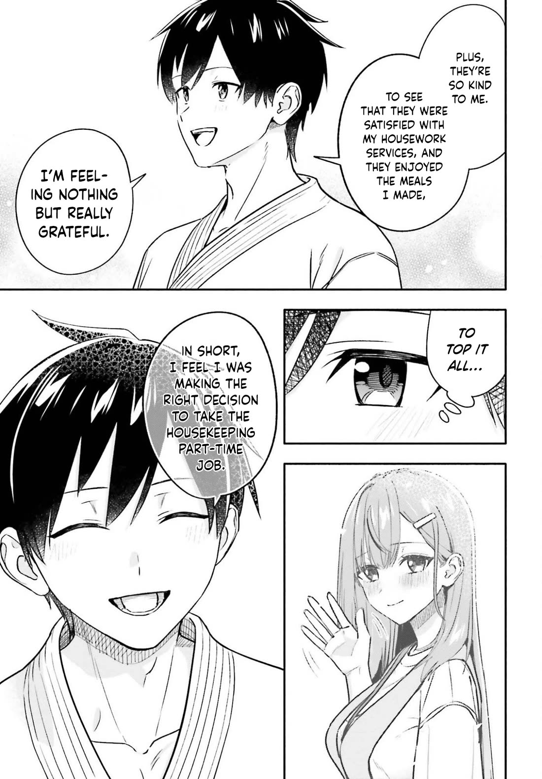 I Started Working a Housekeeping Job and Ended up Being Liked by the Family of the Most Beautiful Girl in School Chapter 12 page 18 - Chapter 12