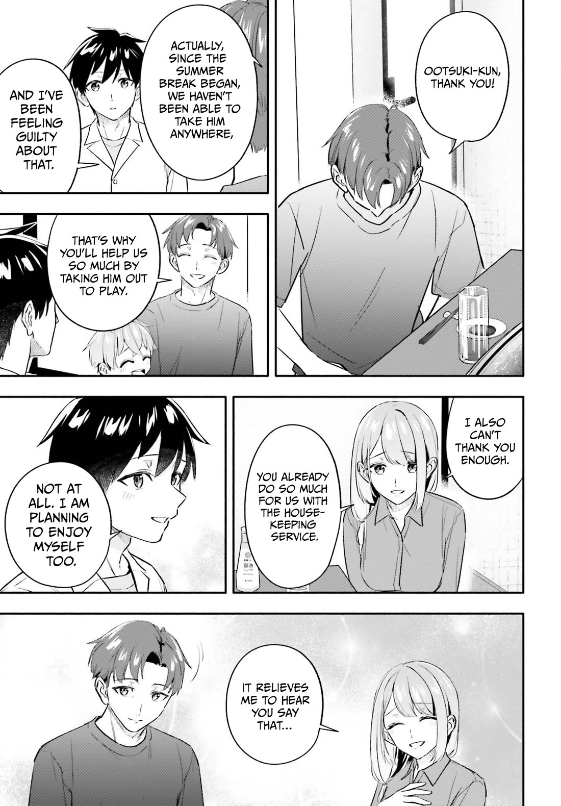I Started Working a Housekeeping Job and Ended up Being Liked by the Family of the Most Beautiful Girl in School Chapter 16 page 28 - Chapter 16