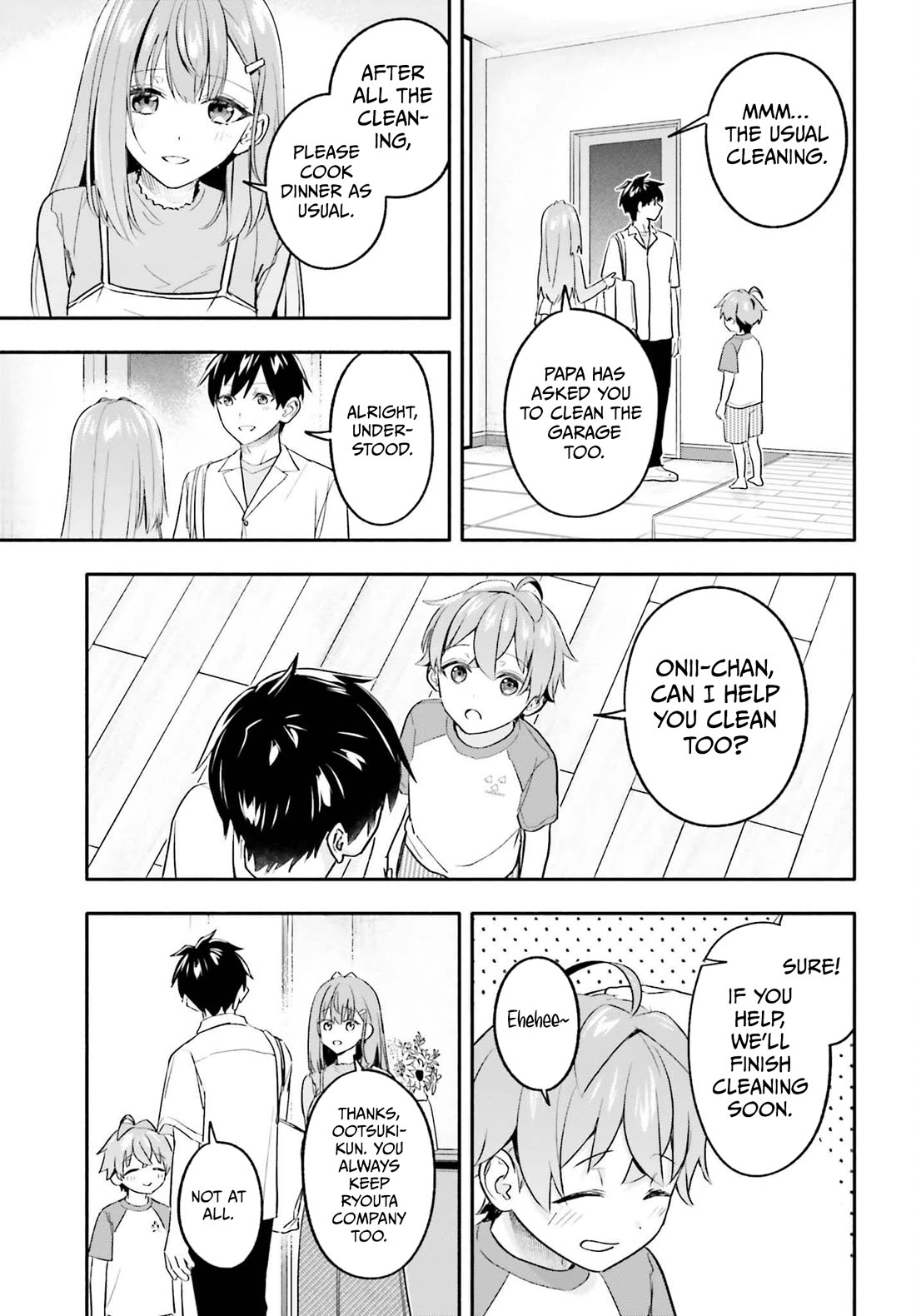 I Started Working a Housekeeping Job and Ended up Being Liked by the Family of the Most Beautiful Girl in School Chapter 16 page 6 - Chapter 16