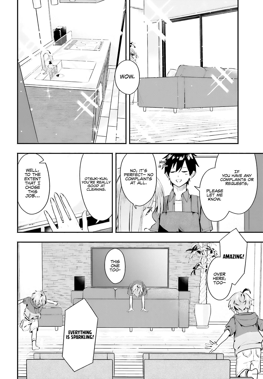 I Started Working a Housekeeping Job and Ended up Being Liked by the Family of the Most Beautiful Girl in School Chapter 2 page 13 - Chapter 2