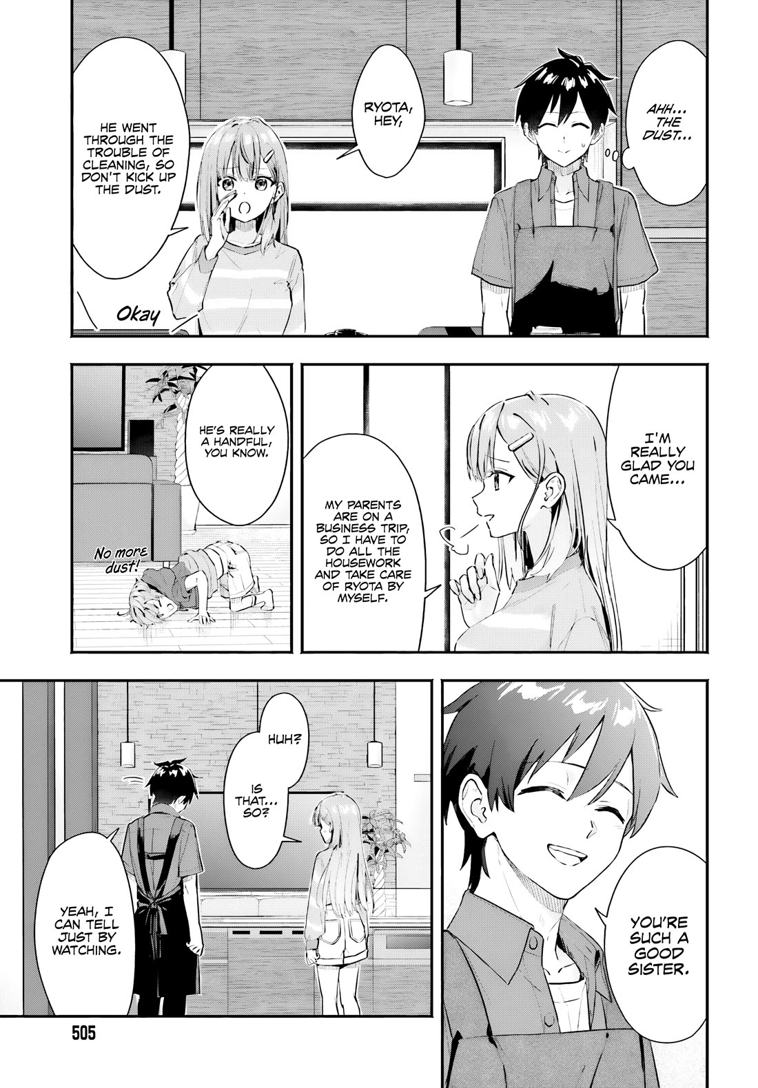 I Started Working a Housekeeping Job and Ended up Being Liked by the Family of the Most Beautiful Girl in School Chapter 2 page 14 - Chapter 2