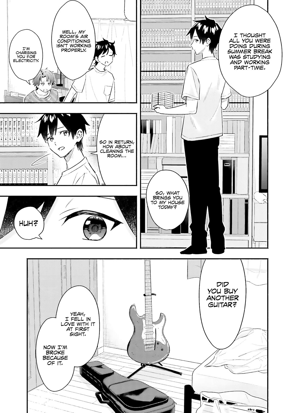 I Started Working a Housekeeping Job and Ended up Being Liked by the Family of the Most Beautiful Girl in School Chapter 3 page 10 - Chapter 3