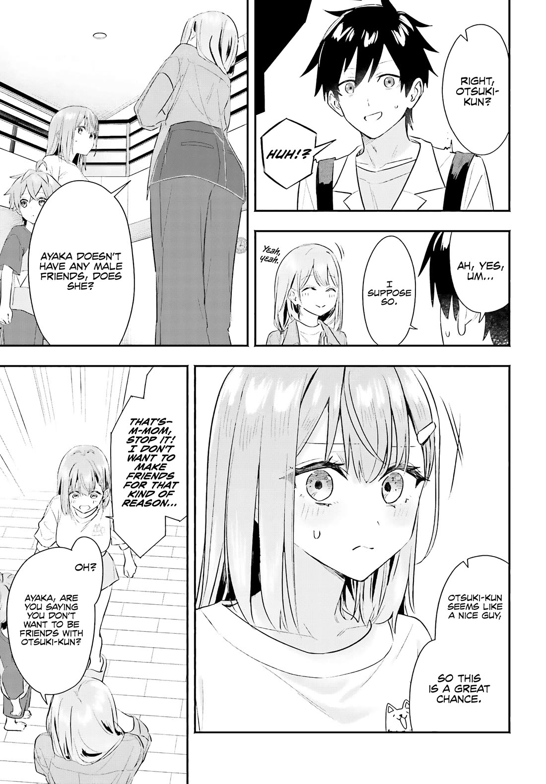 I Started Working a Housekeeping Job and Ended up Being Liked by the Family of the Most Beautiful Girl in School Chapter 4 page 10 - Chapter 4