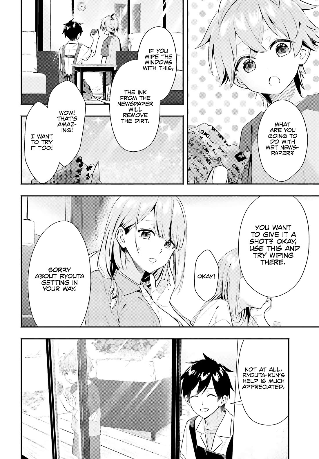 I Started Working a Housekeeping Job and Ended up Being Liked by the Family of the Most Beautiful Girl in School Chapter 4 page 13 - Chapter 4