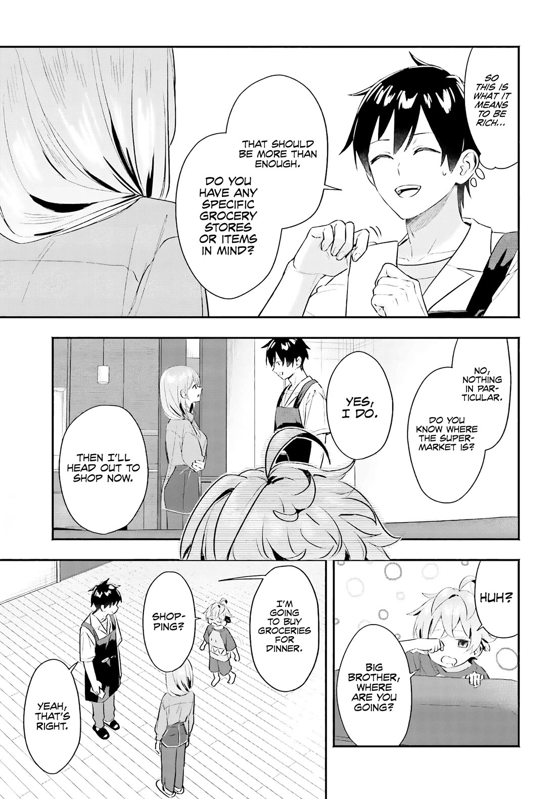 I Started Working a Housekeeping Job and Ended up Being Liked by the Family of the Most Beautiful Girl in School Chapter 4 page 20 - Chapter 4