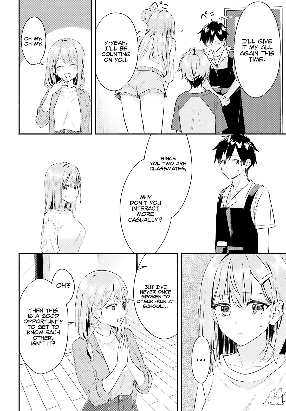 I Started Working a Housekeeping Job and Ended up Being Liked by the Family of the Most Beautiful Girl in School Chapter 4 page 9 - Chapter 4