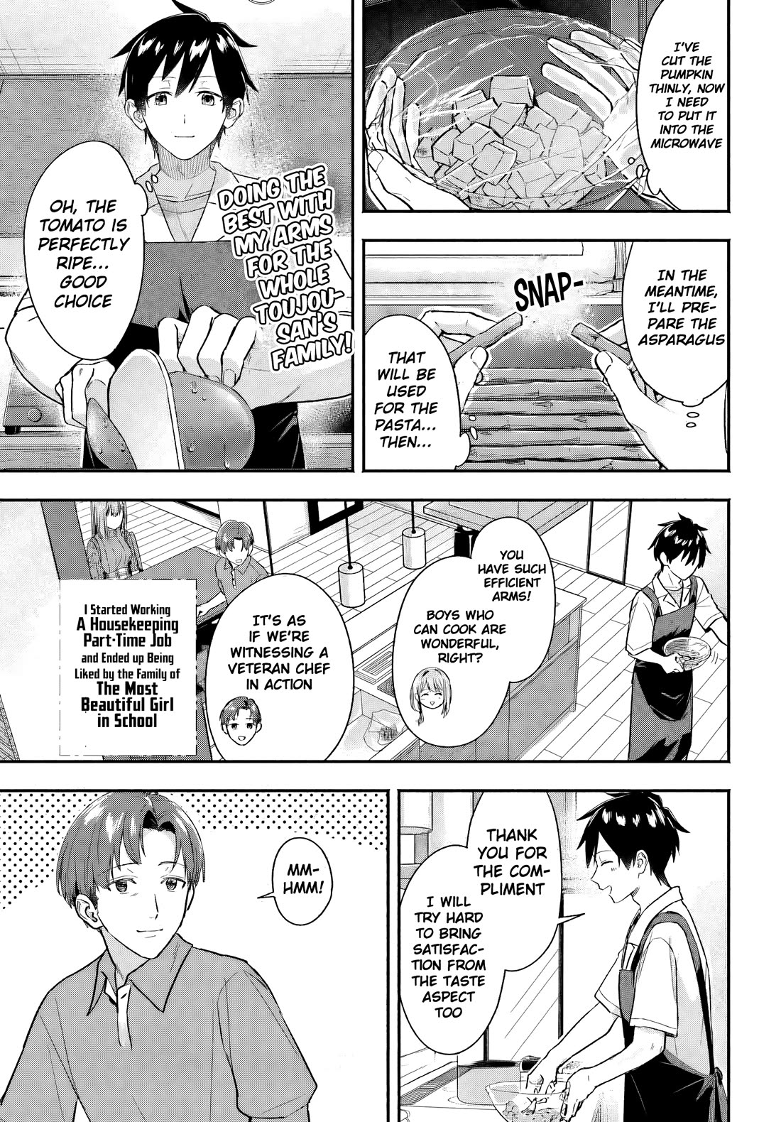 I Started Working a Housekeeping Job and Ended up Being Liked by the Family of the Most Beautiful Girl in School Chapter 5 page 18 - Chapter 5
