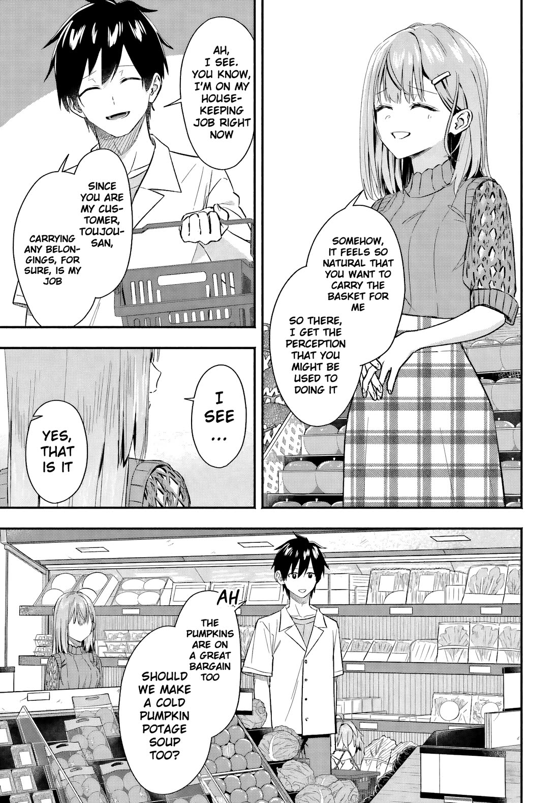I Started Working a Housekeeping Job and Ended up Being Liked by the Family of the Most Beautiful Girl in School Chapter 5 page 8 - Chapter 5