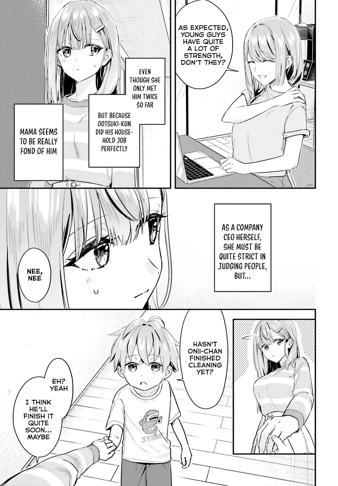 I Started Working a Housekeeping Job and Ended up Being Liked by the Family of the Most Beautiful Girl in School Chapter 7 page 8 - Chapter 7: (Complete Chapter)