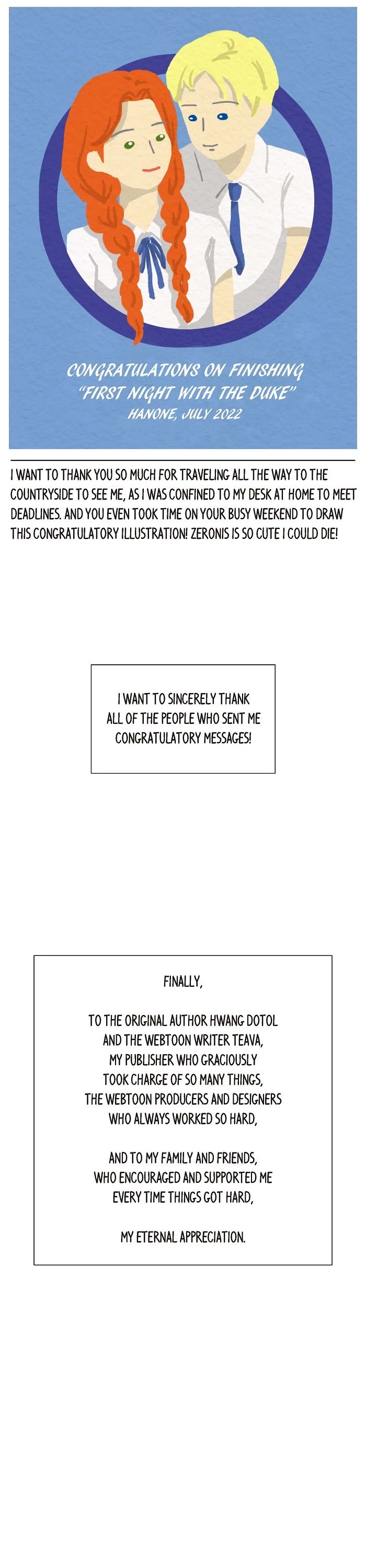 I Stole the Male Lead's First Night Chapter 103 page 13 - Chapter 103: Episode 103 - Afterword [END]