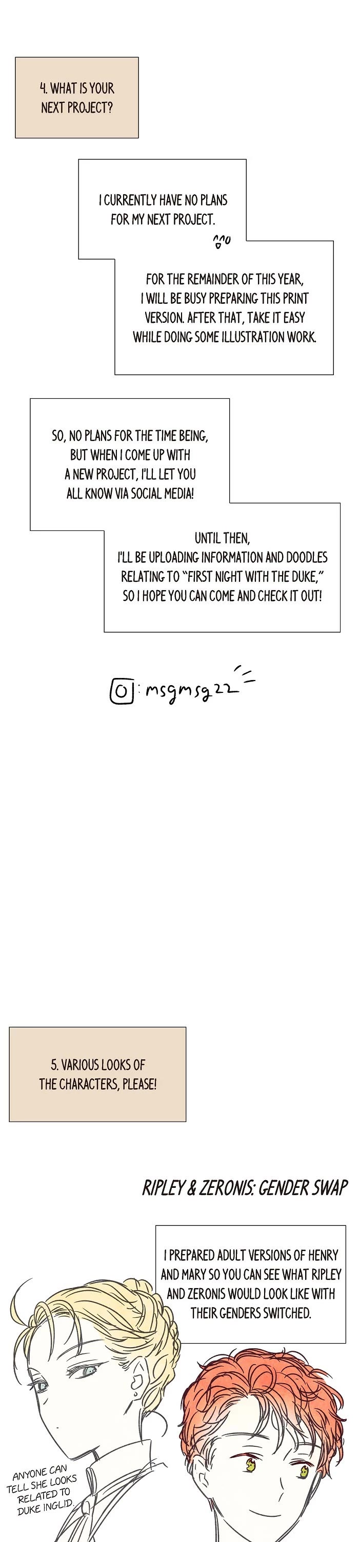 I Stole the Male Lead's First Night Chapter 103 page 8 - Chapter 103: Episode 103 - Afterword [END]