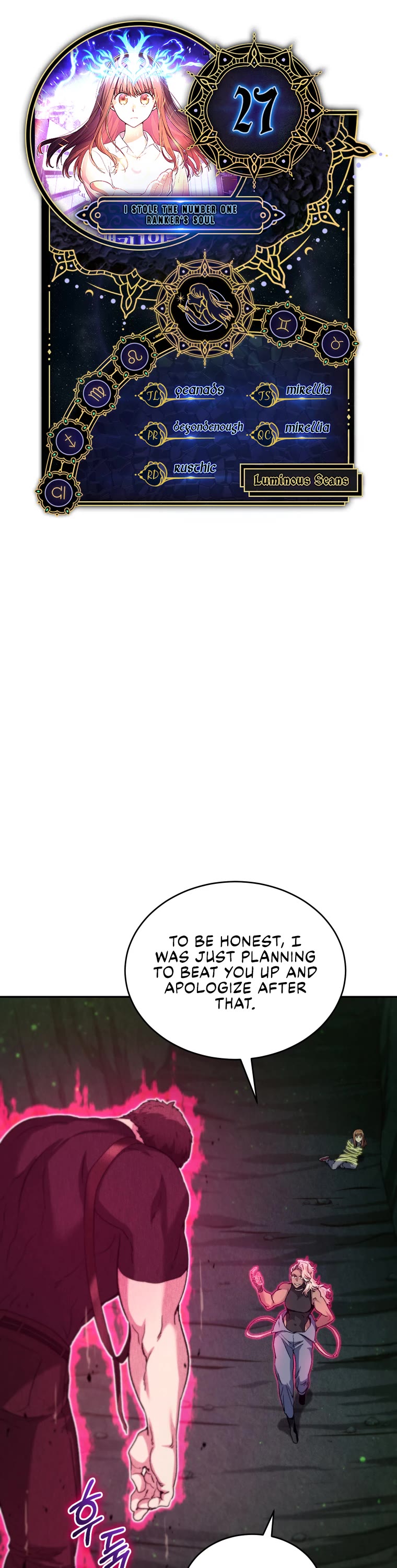 I Stole the Number One Ranker's Soul Chapter 27 page 1 - Chapter 27