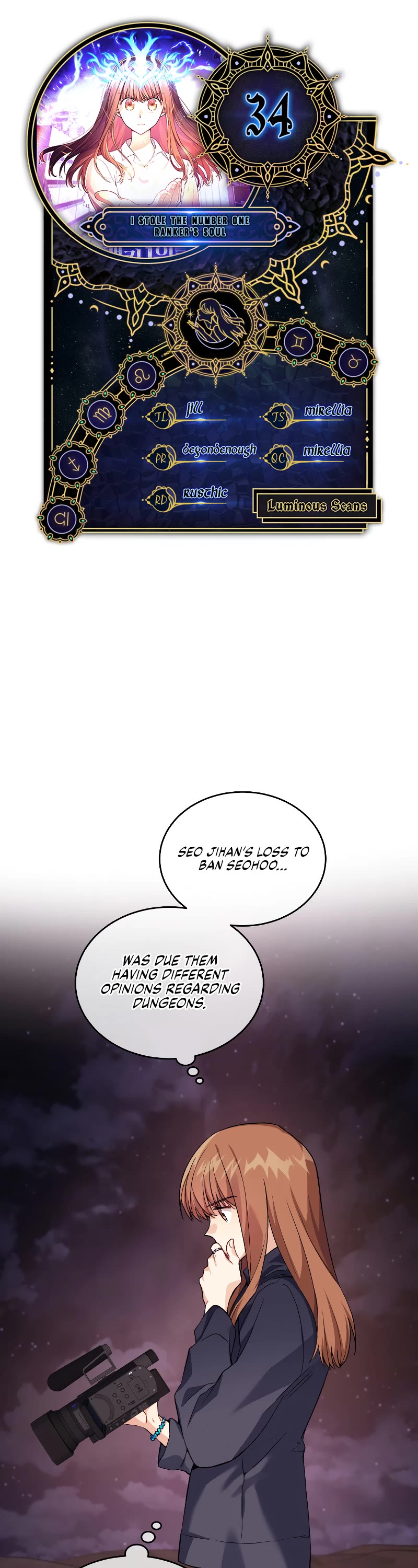 I Stole the Number One Ranker's Soul Chapter 34 page 1 - Chapter 34