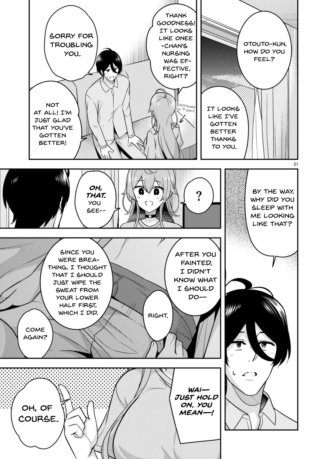 I Suddenly Have an "Older" Sister! Chapter 10 page 22 - Chapter 10: Suddenly I got Nursed