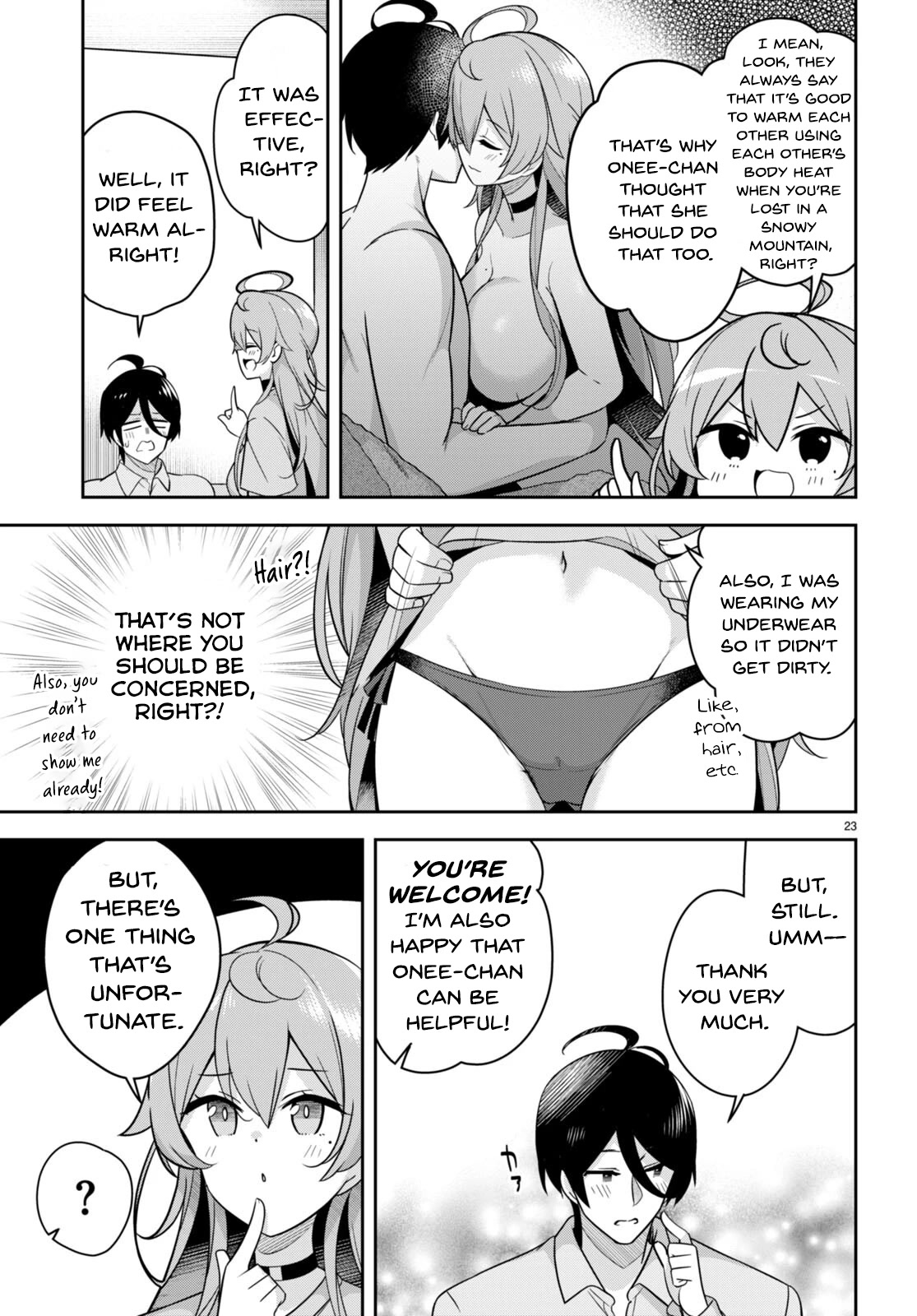I Suddenly Have an "Older" Sister! Chapter 10 page 24 - Chapter 10: Suddenly I got Nursed