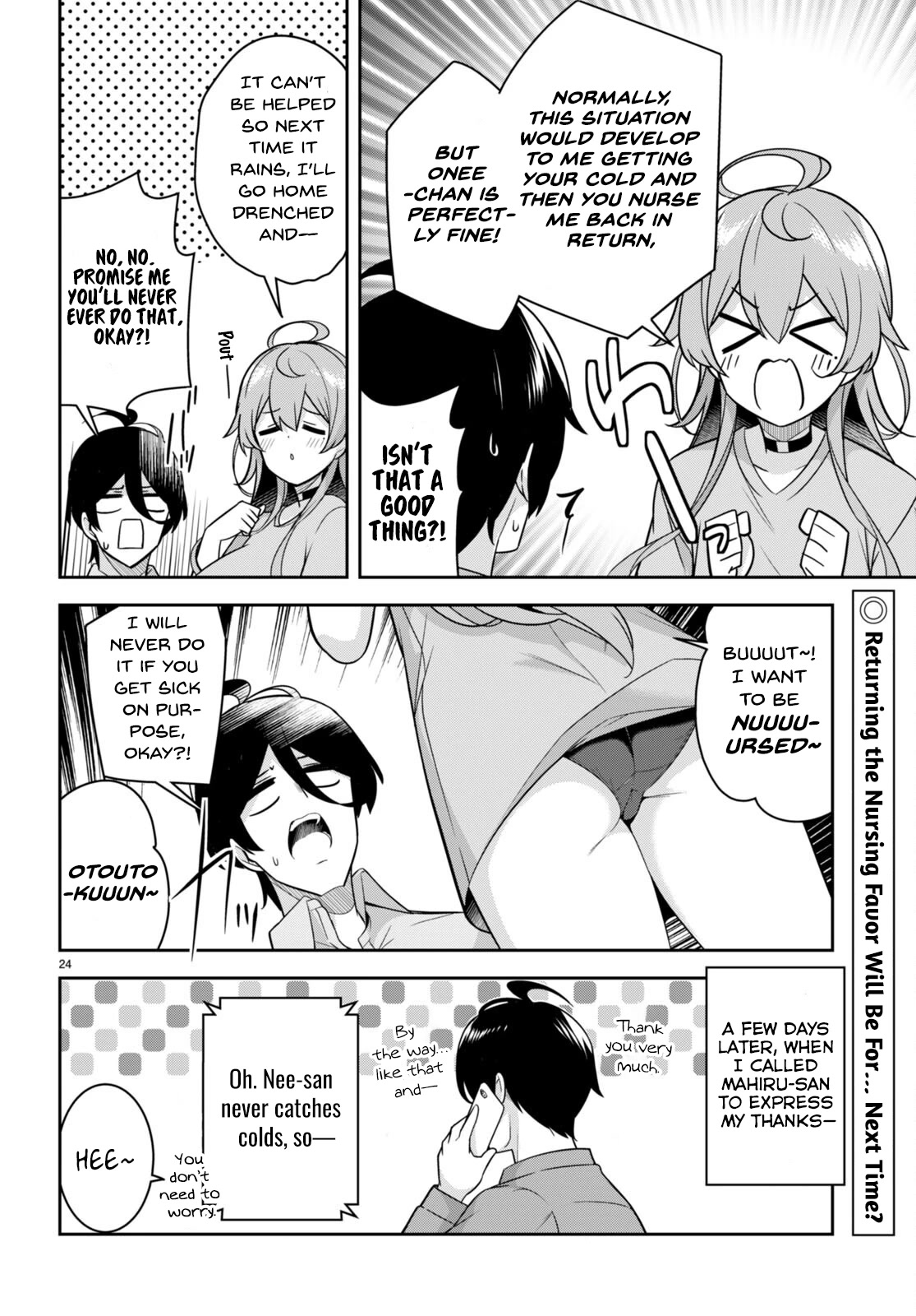 I Suddenly Have an "Older" Sister! Chapter 10 page 25 - Chapter 10: Suddenly I got Nursed