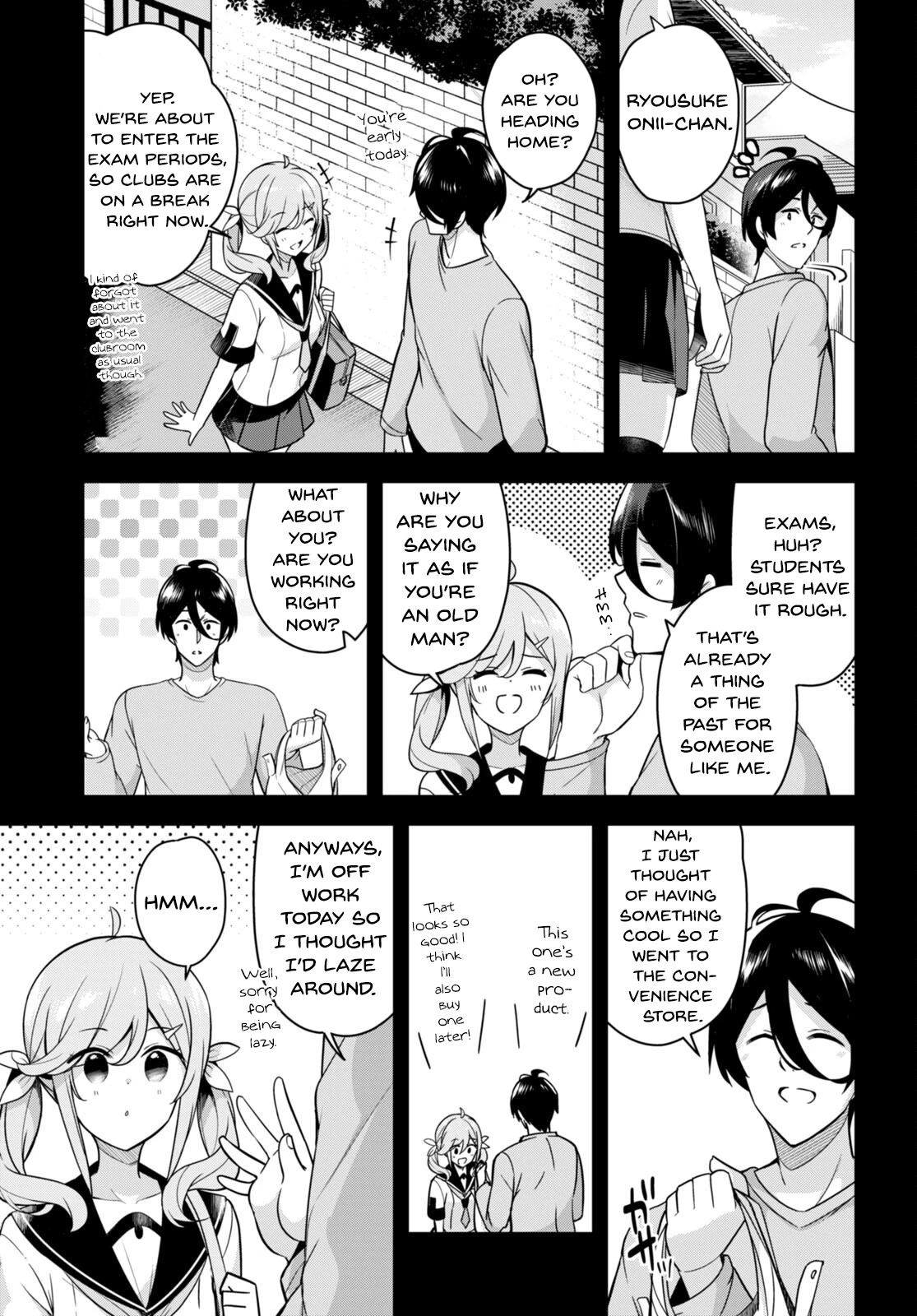 I Suddenly Have an "Older" Sister! Chapter 11 page 4 - Chapter 11: Suddenly I became a Home Tutor