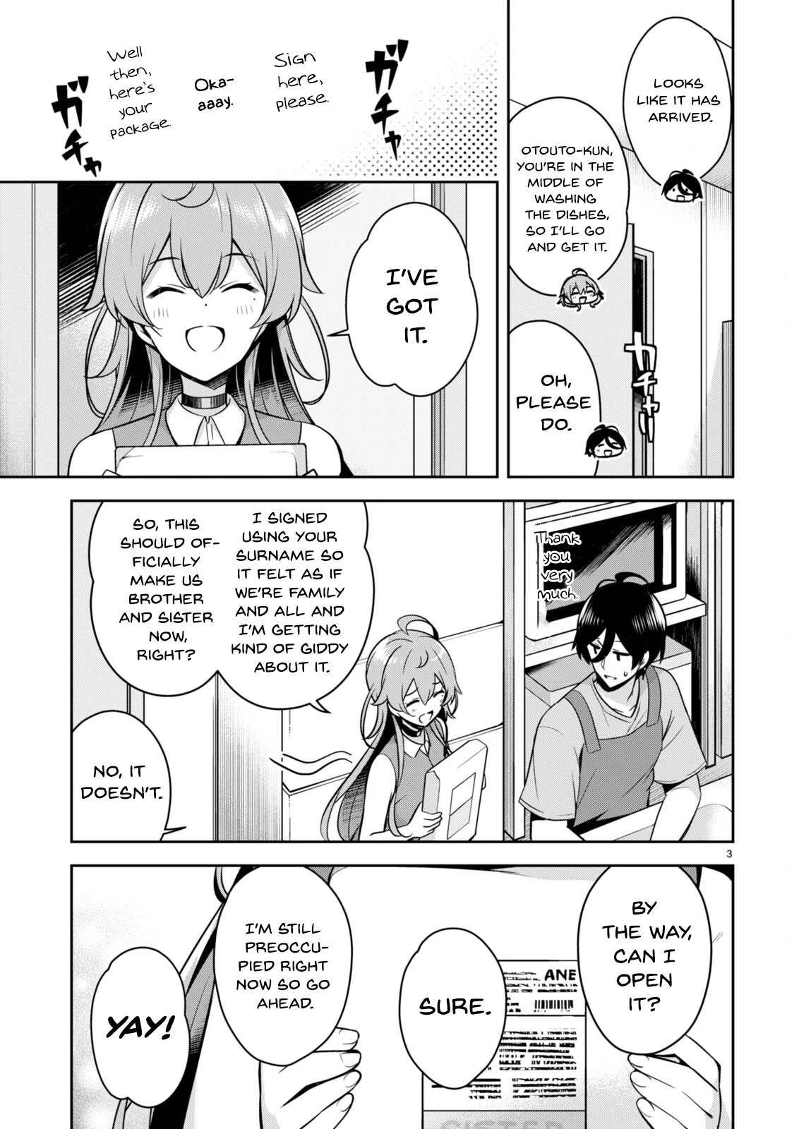 I Suddenly Have an "Older" Sister! Chapter 12 page 4 - Chapter 12: Suddenly I Got Delivered