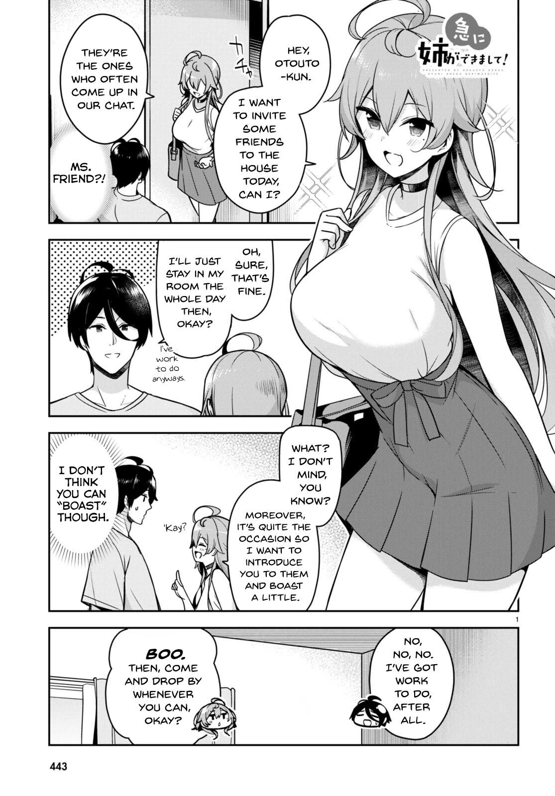 I Suddenly Have an "Older" Sister! Chapter 13 page 2 - Chapter 13