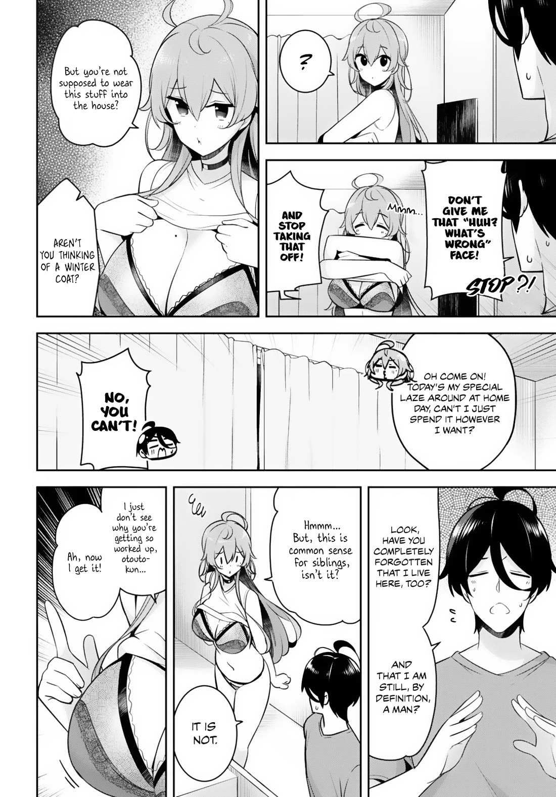I Suddenly Have an "Older" Sister! Chapter 17 page 19 - Chapter 17: I Suddenly Have To Stop Stripping