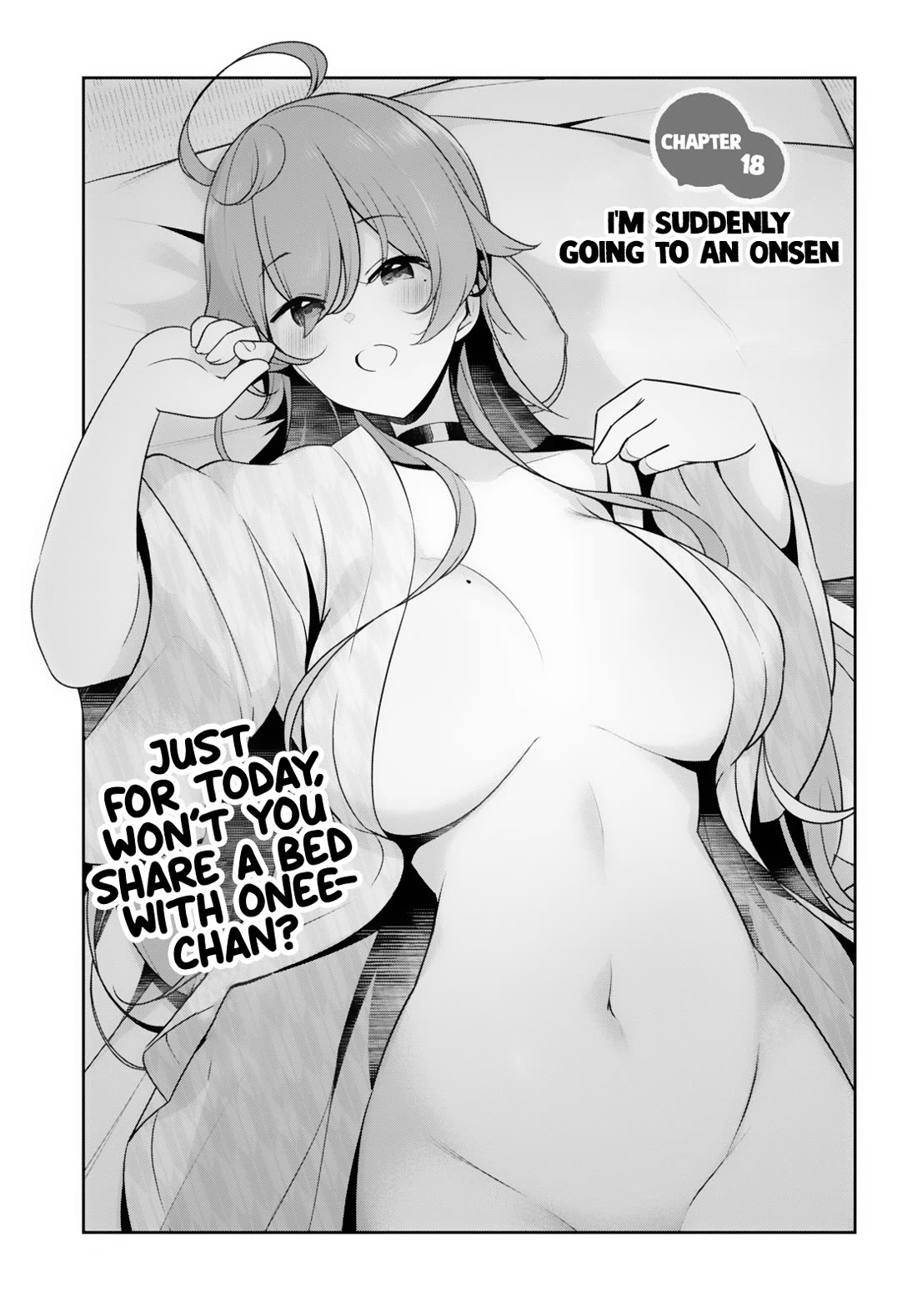 I Suddenly Have an "Older" Sister! Chapter 18 page 2 - Chapter 18: I'm Suddenly Going To An Onsen!
