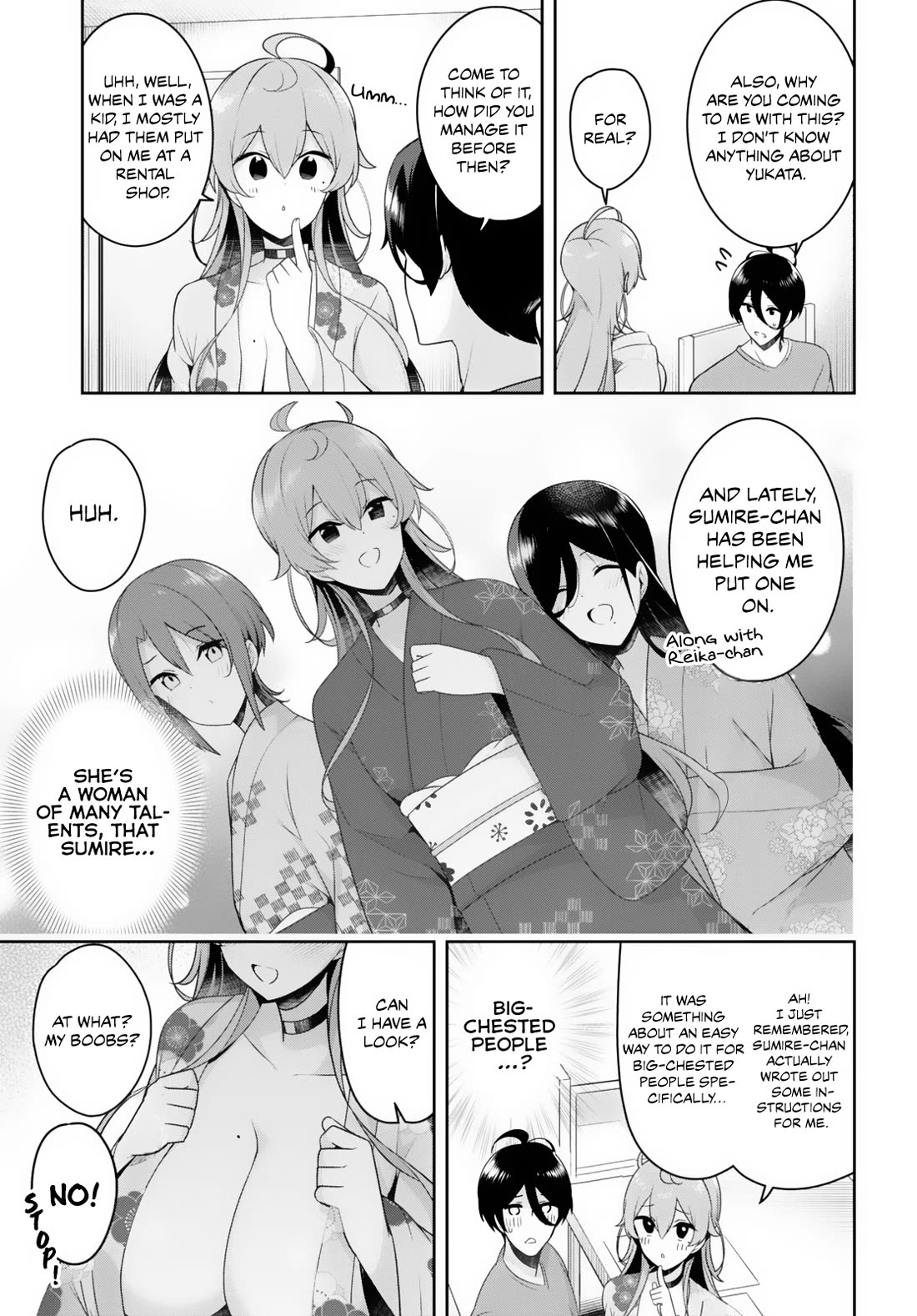 I Suddenly Have an "Older" Sister! Chapter 19 page 8 - Chapter 19: I Suddenly Have To Wear A Yukata!
