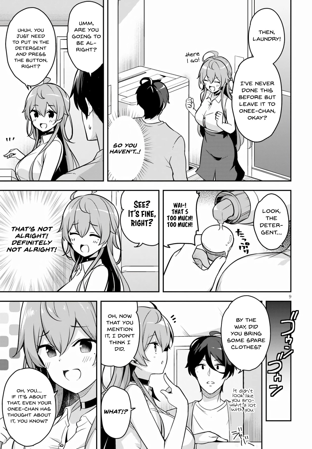 I Suddenly Have an "Older" Sister! Chapter 2 page 10 - Chapter 2: Suddenly We Started Living Together