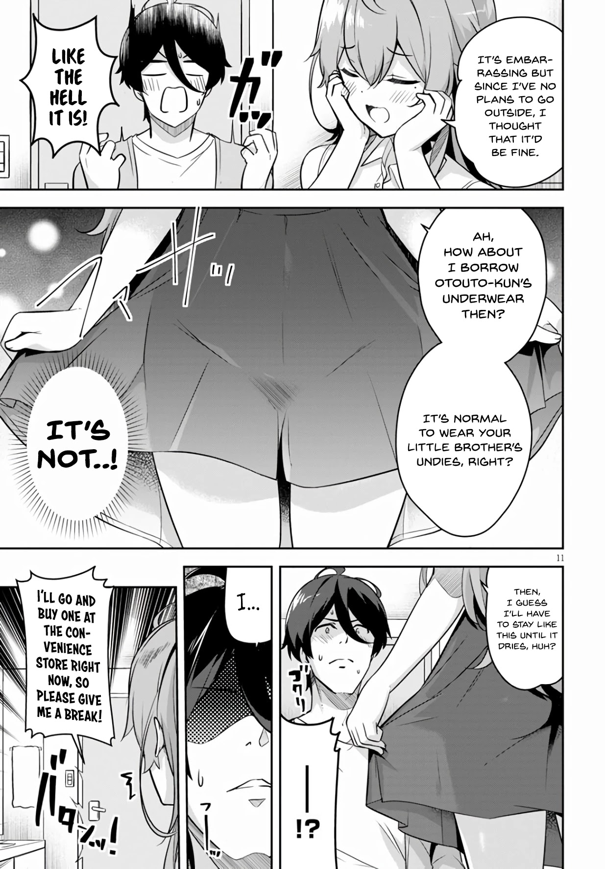 I Suddenly Have an "Older" Sister! Chapter 2 page 12 - Chapter 2: Suddenly We Started Living Together