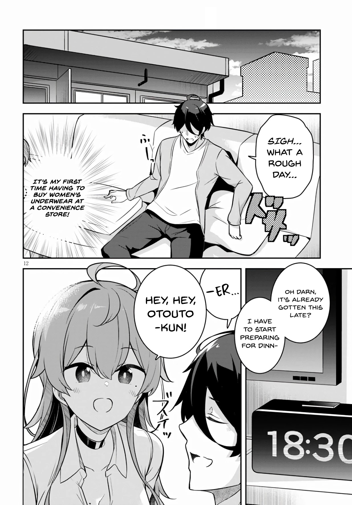 I Suddenly Have an "Older" Sister! Chapter 2 page 13 - Chapter 2: Suddenly We Started Living Together