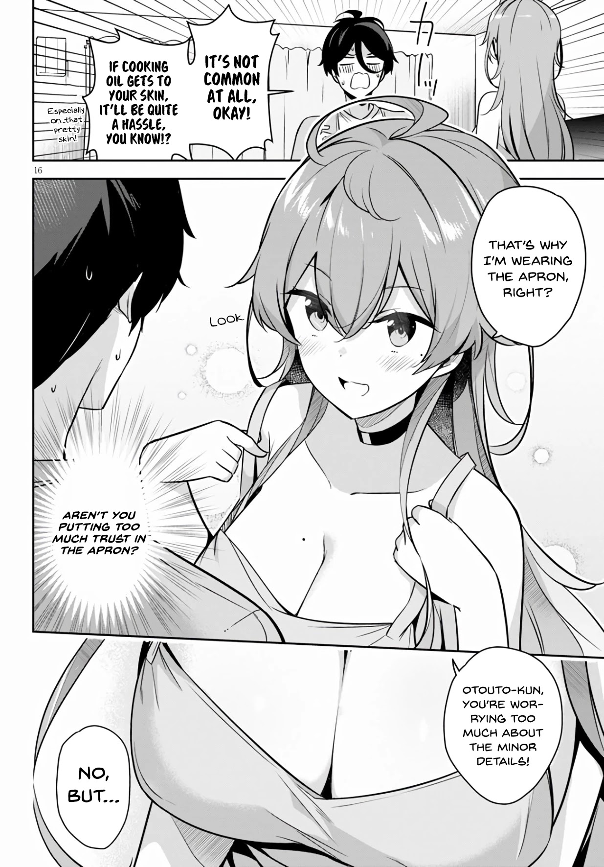 I Suddenly Have an "Older" Sister! Chapter 2 page 17 - Chapter 2: Suddenly We Started Living Together
