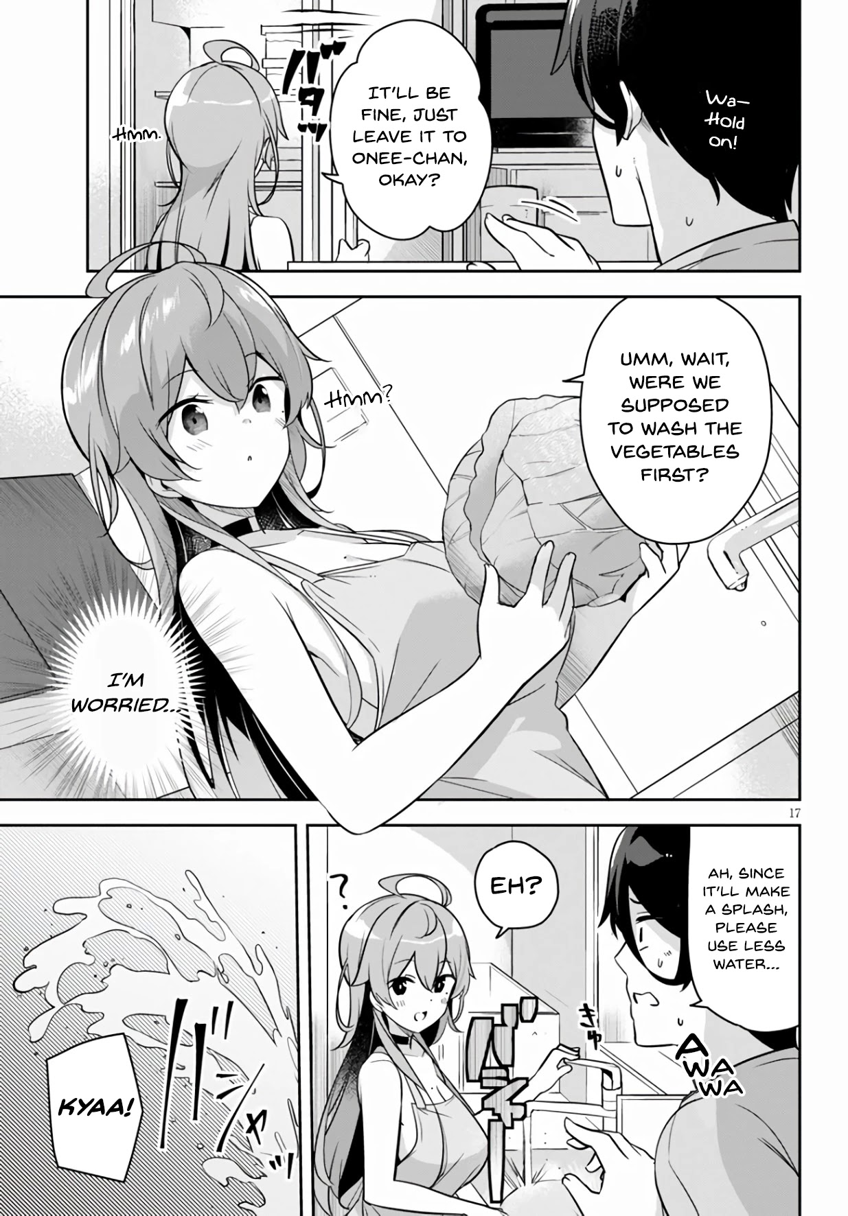 I Suddenly Have an "Older" Sister! Chapter 2 page 18 - Chapter 2: Suddenly We Started Living Together