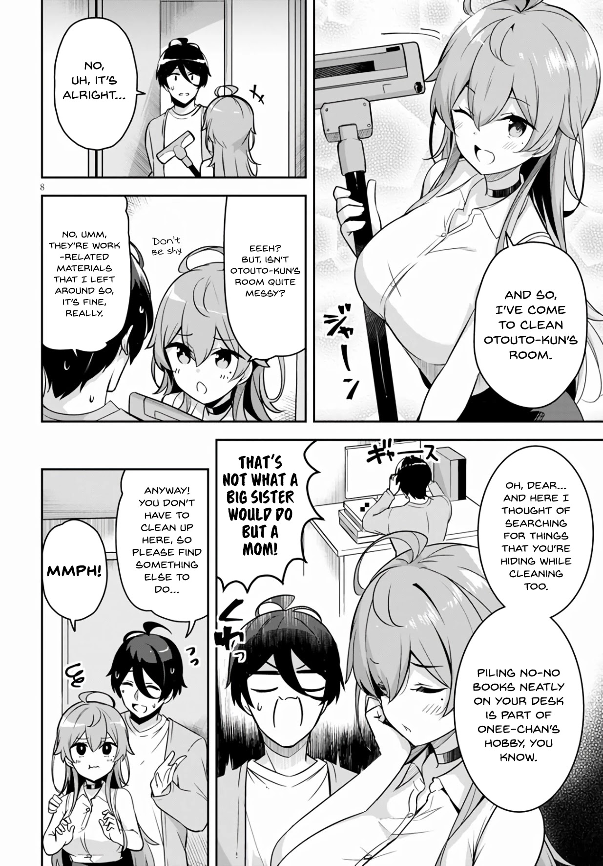 I Suddenly Have an "Older" Sister! Chapter 2 page 9 - Chapter 2: Suddenly We Started Living Together