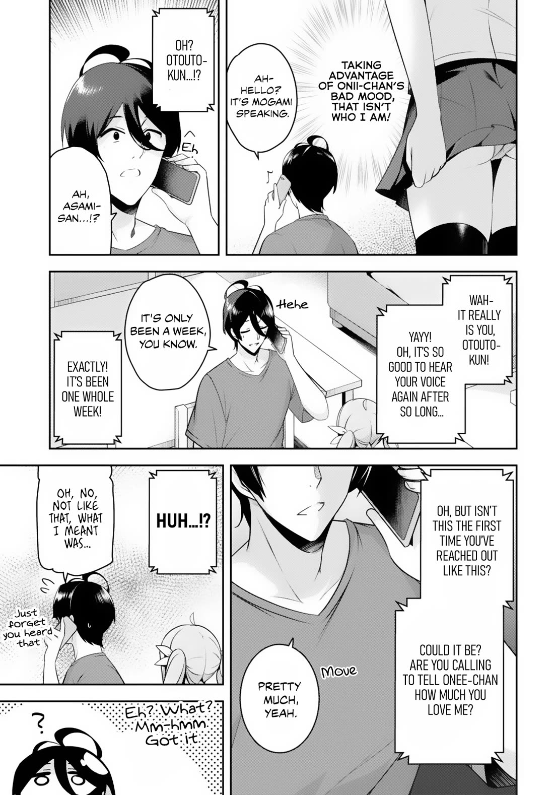 I Suddenly Have an "Older" Sister! Chapter 20 page 12 - Chapter 20: I Suddenly Got A Phone Call