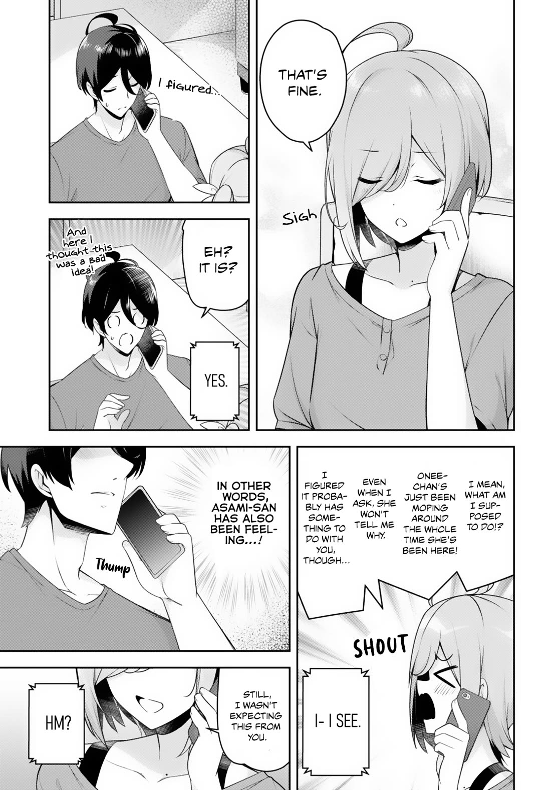 I Suddenly Have an "Older" Sister! Chapter 20 page 14 - Chapter 20: I Suddenly Got A Phone Call