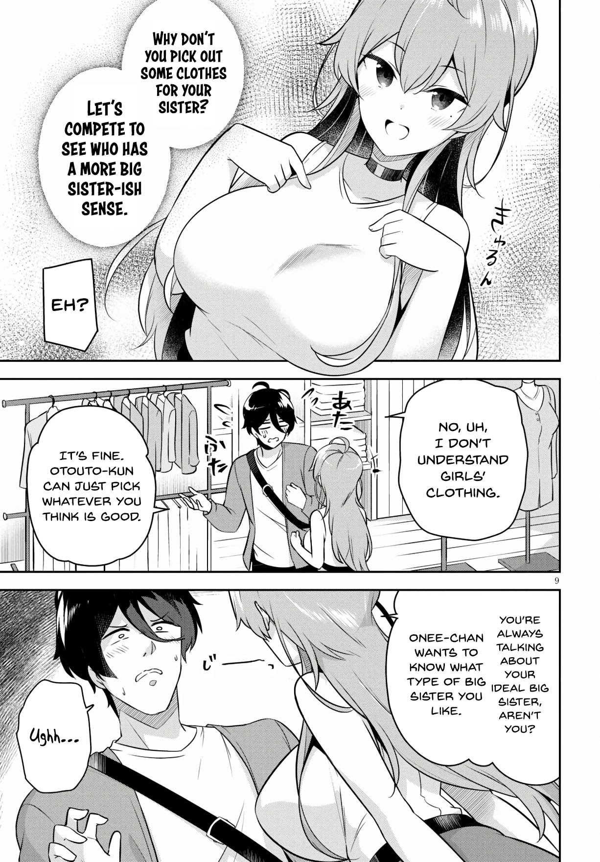 I Suddenly Have an "Older" Sister! Chapter 3 page 10 - Chapter 3: Suddenly We Went on a Shopping Date Together