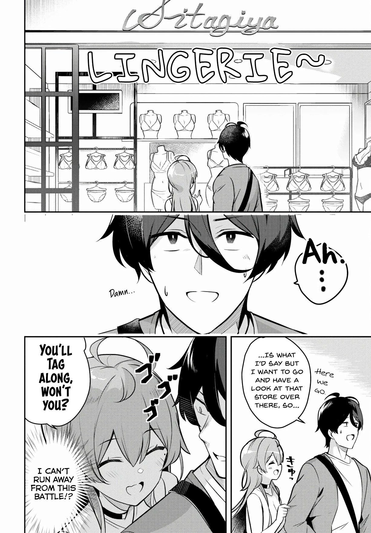 I Suddenly Have an "Older" Sister! Chapter 3 page 15 - Chapter 3: Suddenly We Went on a Shopping Date Together