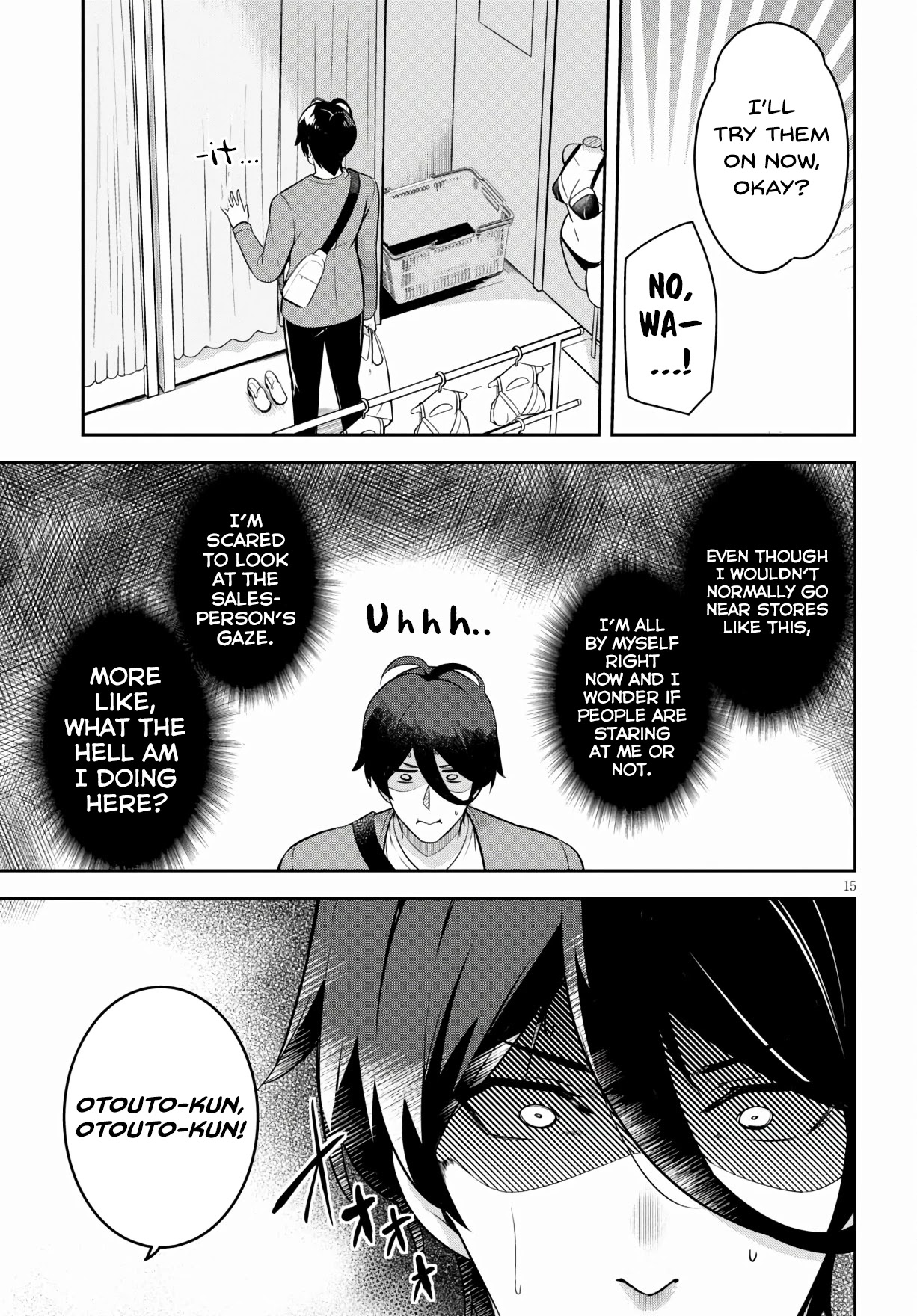 I Suddenly Have an "Older" Sister! Chapter 3 page 16 - Chapter 3: Suddenly We Went on a Shopping Date Together