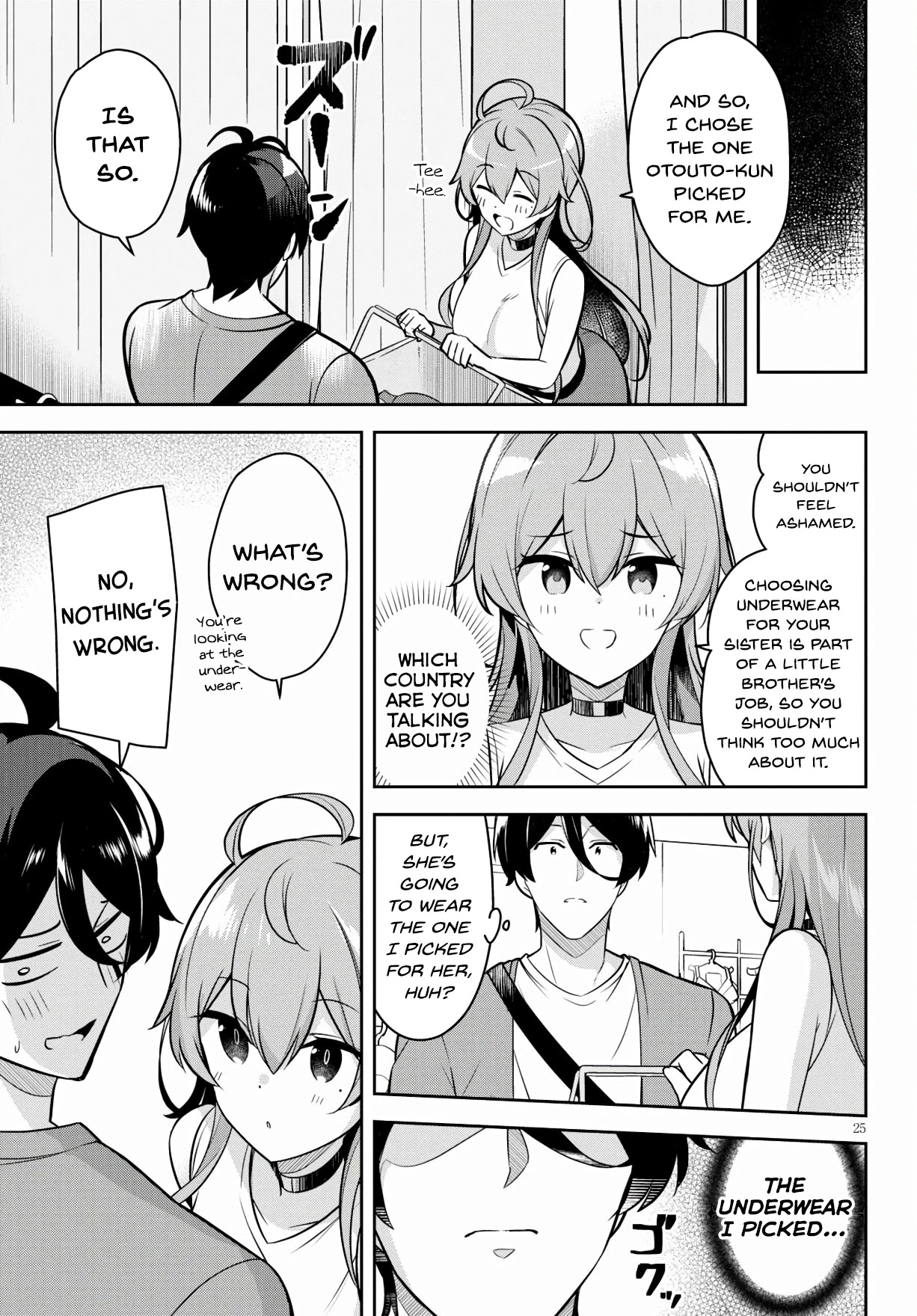 I Suddenly Have an "Older" Sister! Chapter 3 page 26 - Chapter 3: Suddenly We Went on a Shopping Date Together