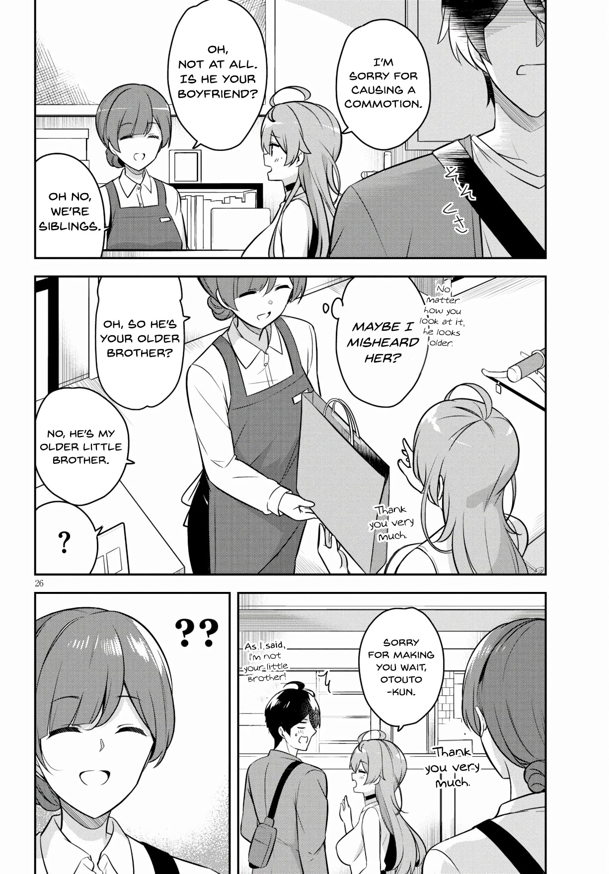 I Suddenly Have an "Older" Sister! Chapter 3 page 27 - Chapter 3: Suddenly We Went on a Shopping Date Together